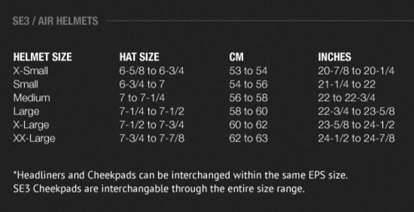 661 Glove Size Chart