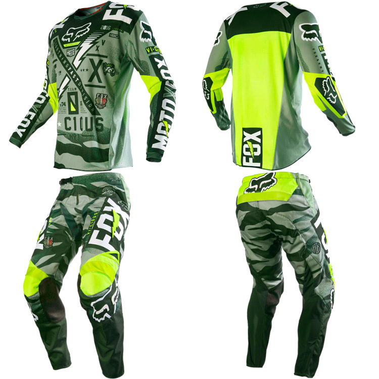 2016 FOX 180 VICIOUS GEAR COMBO ARMY - Pro Style MX