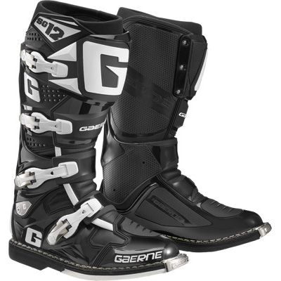 Gaerne SG-12 Offroad MX - Botas de motocross todo rojo, 9 de EE. UU. / 43 UE