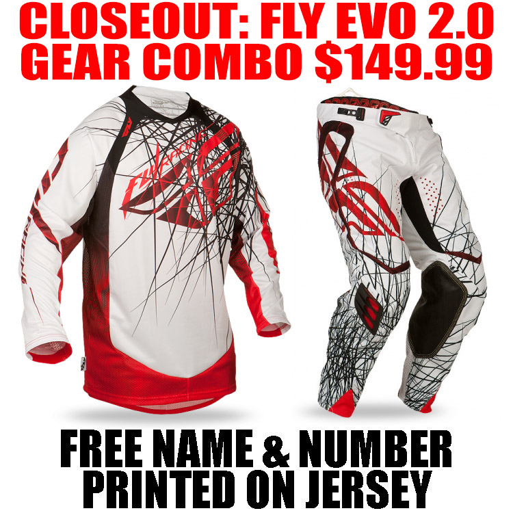 Mx gear shop combo closeout