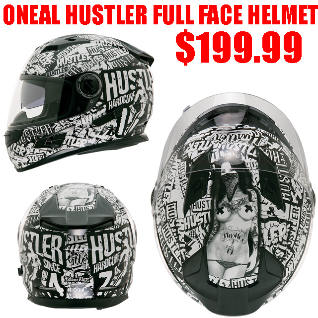 HUSTLER ROCKHARD FF STREET HELMET VOLUME 3 Pro Style MX