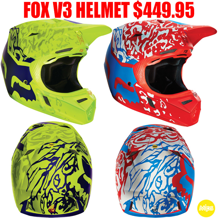 Fox V3 Helmet Size Chart