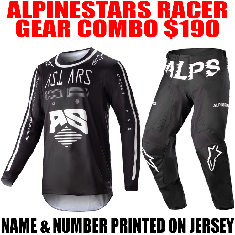 ALPINESTARS RACER FOUND GEAR COMBO BLACK
