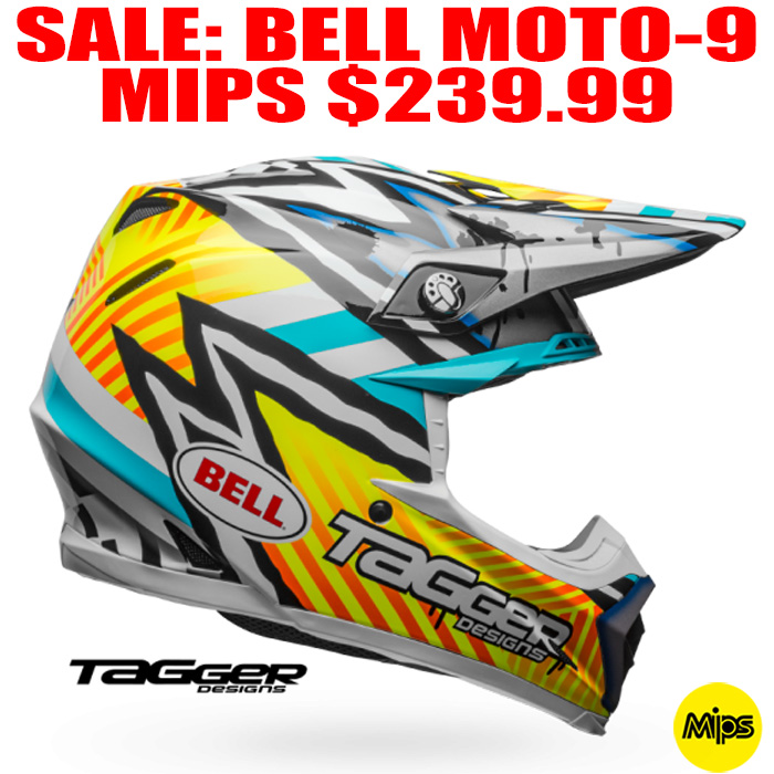 Bell mx deals 9 tagger