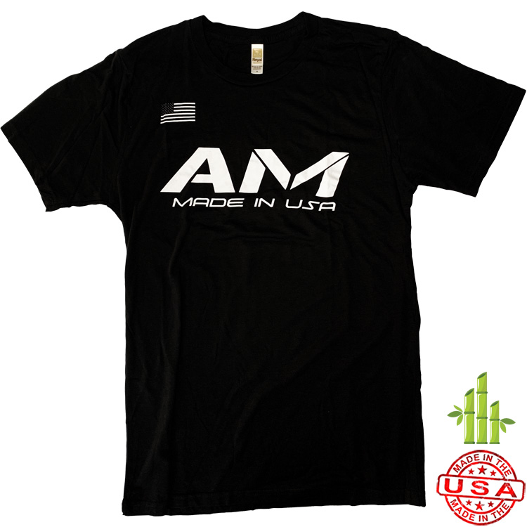 AM Bamboo T-Shirt Black