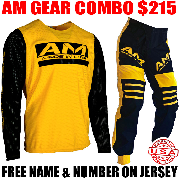 am motocross gear