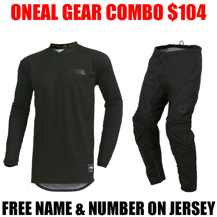 ONEAL ELEMENT CLASSIC GEAR COMBO BLACK