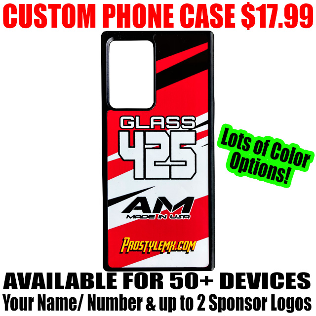 Custom Hard Cover Phone Case - Race Design