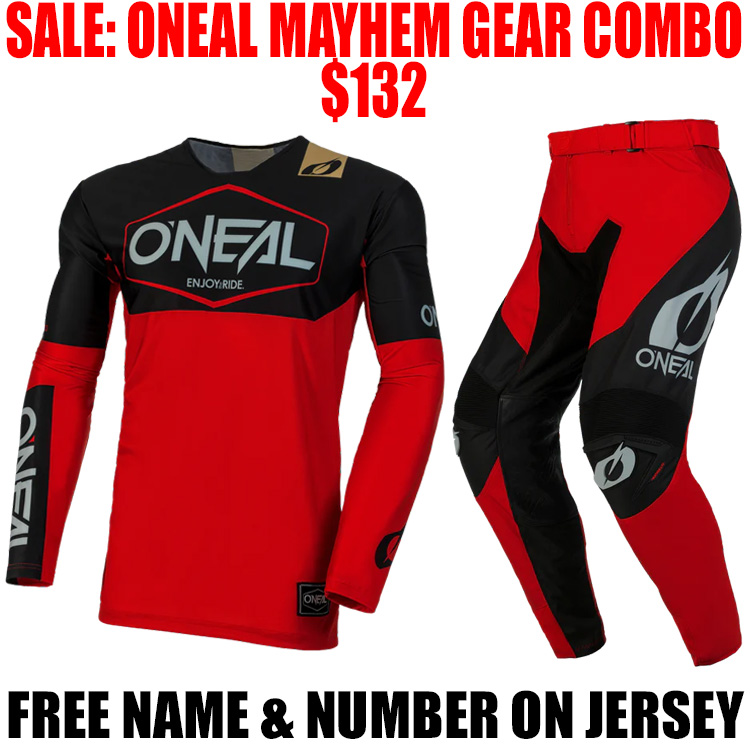 Oneal mayhem gear cheap