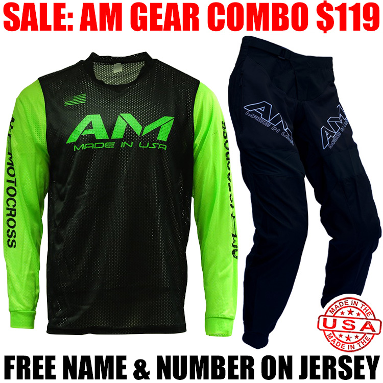 Am motocross gear deals