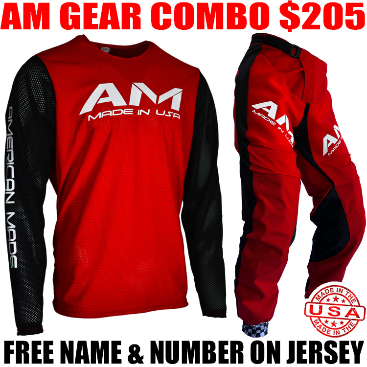 am motocross gear