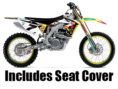Yoshimura Graphics Yoshimura Suzuki Graphic Kit - Pro Style MX